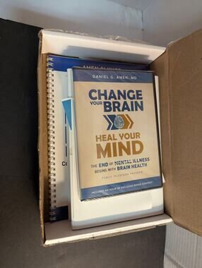 Dr Daniel Amen Change Your Brain Heal Your Mind Book & DVD Set Collection
